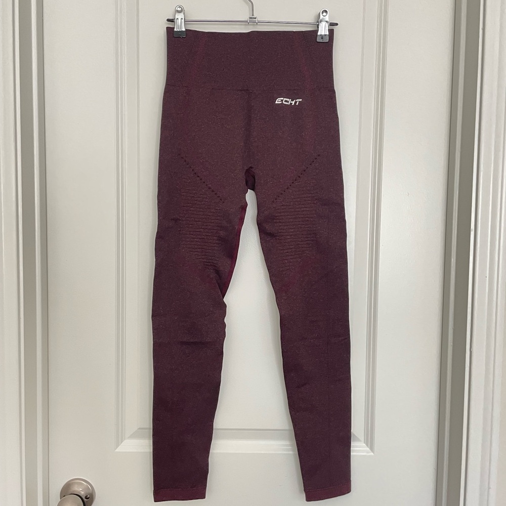 ECHT Burgundy Leggings